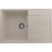 Кухонная мойка Ulgran Quartz Prima 750-02 Лен — фото 1, Кухонные мойки