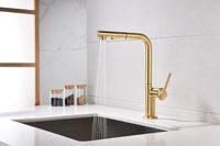 Смеситель для кухни Paulmark Neo Ne214419-BG Брашированное золото — фото 6, Смесители для кухни