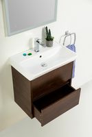 Тумба под раковину BelBagno Neon 60 NEON-600-2C-SO-RS подвесная Rovere Scuro — фото 11, Тумбы под раковину