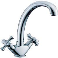 Смеситель для кухни Gappo G42 G4142 Хром — фото 1, Смесители для кухни