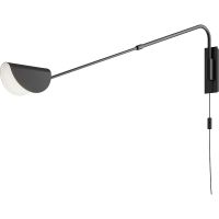 Настенный светильник Maytoni Modern Mollis MOD126WL-01B1 Черный — фото 1, Светильники