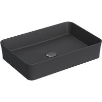 Раковина-чаша Berges Ego SL 55 181029 Антрацит матовый — фото 1, Раковины накладные