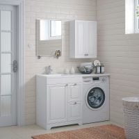 Товар: Тумба под раковину Corozo Леон 70 Z2 SD-00000726 Белая - фото 2 Тумба под раковину Corozo Леон 70 Z2 SD-00000726 Белая — фото 2, Мебель для ванной