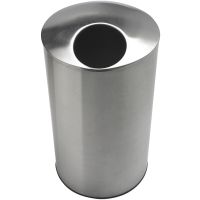 Ведро для мусора Nofer 14071.50.S Матовая нержавеющая сталь — фото 1, Мусорные ведра
