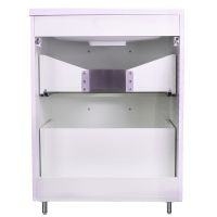 Тумба под раковину Style Line Каре 80 СС-00002267 Люкс Plus Белый — фото 5, Мебель для ванной