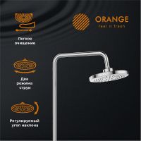 Душевая система Orange T02S3-912cr Хром — фото 11, Душевые стойки