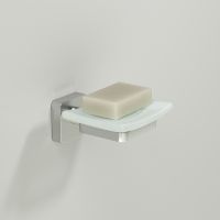 Мыльница WasserKRAFT Rhin K-8729 Хром — фото 2, Мыльницы