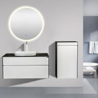 Зеркало Black&White Universe U907.MR 80 907.MR0 с подсветкой с сенсорным выключателем — фото 2, Мебель для ванной