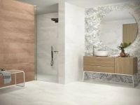 Керамическая плитка Benadresa Halima Fleur Blanc Rect настенная 60x120 см — фото 2, Керамическая плитка