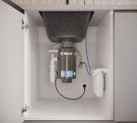 Кухонная мойка Domaci Бьелла DMC-17 DMC-17-308 Черная — фото 7, Кухонные мойки