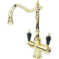 Смеситель для кухни Boheme Tradizionale Oro 112-BSW Золото — фото 1, Смесители