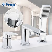 Смеситель на борт ванны Frap H46 F1146 Хром — фото 12, Смесители на борт ванны