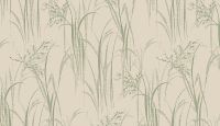Обои LOYMINA Hygge III Dacha Флизелин (1*10,05) Бежевый/Зеленый, Листья арт-Hg18 005 — фото 2, Обои для стен