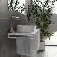 Полотенцедержатель Ravak Balance X000001376 Белый — фото 4, Полотенцедержатели