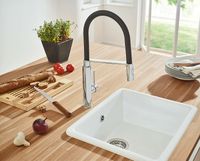 Товар: Смеситель для кухни Grohe Concetto 31491000 Хром Черный - фото 5 Смеситель для кухни Grohe Concetto 31491000 Хром Черный — фото 5, Смесители