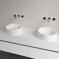 Раковина-чаша Villeroy&Boch Collaro 40 4A184001 Альпийский белый — фото 3, Раковины накладные
