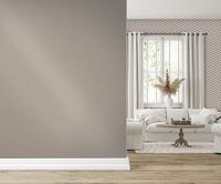 Обои Zambaiti Parati Vision 76043 Винил на флизелине (0,70*10,05) Бежевый, Рогожка — фото 3, Обои для стен