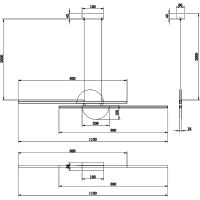 Товар: Подвесной светильник Maytoni Modern Skyline MOD179PL-L26W4K Белый Черный - фото 6 Подвесной светильник Maytoni Modern Skyline MOD179PL-L26W4K Белый Черный — фото 6, Подвесные светильники