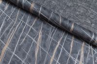 Обои Артекс Murano 10812-06 Винил на флизелине (1,06*10,05) Серый/Черный, Абстракция/Линии — фото 3, Обои для стен