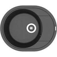 Кухонная мойка Florentina Родос-580 20.240.B0580.302 Антрацит — фото 1, Кухонные мойки