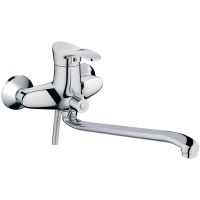 Смеситель для ванны Frap H01 F2201 универсальный Хром — фото 1, Смеситель для ванны