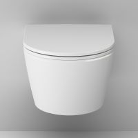 Унитаз AM.PM Func подвесной с сиденьем Микролифт арт-C8F1700SC — фото 8, Подвесные унитазы