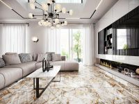 Керамогранит ITC Ceramic Fuma Orange Glossy 60х60 см — фото 3, Керамогранит