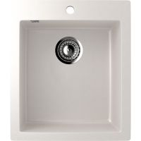 Кухонная мойка Ulgran Classic U-404-331 Белая — фото 1, Кухонные мойки