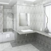 Товар: Керамический декор Beryoza Ceramica (Береза керамика) Амалфи серый 30х60 см - фото 2 Керамический декор Beryoza Ceramica (Береза керамика) Амалфи серый 30х60 см — фото 2, Керамическая плитка