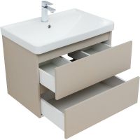 Товар: Тумба под раковину Aquanet Вега 2.0 70 337942 подвесная Бежевая - фото 4 Тумба под раковину Aquanet Вега 2.0 70 337942 подвесная Бежевая — фото 4, Мебель для ванной