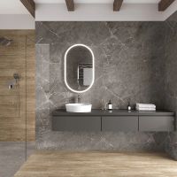 Товар: Керамогранит Ceradim Mramor Chic Grey темно-серый полированный 60х120 см - фото 5 Керамогранит Ceradim Mramor Chic Grey темно-серый полированный 60х120 см — фото 5, Керамогранит