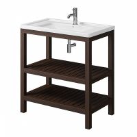 Товар: Тумба под раковину Creto Provence 85 9-1008V Venge - фото 2 Тумба под раковину Creto Provence 85 9-1008V Venge — фото 2, Мебель для ванной