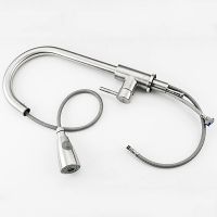 Смеситель для кухни Frap H899 F60899-1 Сатин — фото 4, Смесители