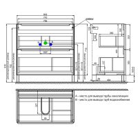 Товар: Тумба с раковиной Iddis Edifice 80 EDI80WFi95K Белая - фото 11 Тумба с раковиной Iddis Edifice 80 EDI80WFi95K Белая — фото 11, Тумбы с раковиной