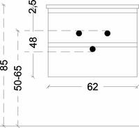 Товар: Тумба под раковину Boheme Armadi Art Capolda 65 849-065-D подвесная Dark wood - фото 5 Тумба под раковину Boheme Armadi Art Capolda 65 849-065-D подвесная Dark wood — фото 5, Мебель для ванной