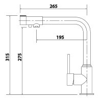 Товар: Смеситель для кухни Kaiser Teka 13044-3 Бронза - фото 8 Смеситель для кухни Kaiser Teka 13044-3 Бронза — фото 8, Смесители