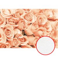 Фреска Ortograf Цветы 5384 Фактура бархат FX Флизелин (4*2,7) Розовый, Цветы — фото 1, Фрески