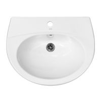 Товар: Раковина Sanita Виктория 60 WB.PD/Victoria/60-C/WHT.G/S1 Белая - фото 3 Раковина Sanita Виктория 60 WB.PD/Victoria/60-C/WHT.G/S1 Белая — фото 3, Раковины