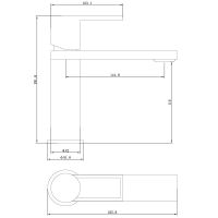 Товар: Смеситель для раковины beWash Element BVMM3BS700 Белый матовый - фото 2 Смеситель для раковины beWash Element BVMM3BS700 Белый матовый — фото 2, Смесители