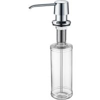 Дозатор для моющего средства Paulmark Sauber D001CR Хром — фото 1, Дозаторы для кухонных моек