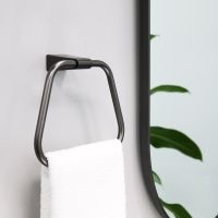 Зеркало Fixsen Led 40х80 FX-3080F с подсветкой Графит с сенсорным выключателем и диммером — фото 5, Зеркала в ванную комнату