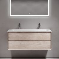 Тумба под раковину Sancos Marmi 2.0 120 MR2.0120EG подвесная Дуб галифакс натуральный — фото 1, Тумбы под раковину