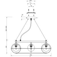 Товар: Подвесной светильник Maytoni Modern Carcass MOD312PL-08GCH Белый Золото Хром - фото 6 Подвесной светильник Maytoni Modern Carcass MOD312PL-08GCH Белый Золото Хром — фото 6, Подвесные светильники