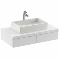 Тумба под раковину Ravak SD Formy 120 X000001031 подвесная Белая — фото 1, Тумбы под раковину