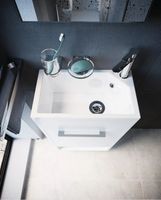 Товар: Тумба с раковиной 1MarKa Lira 40Н R У85920 Белый глянец - фото 3 Тумба с раковиной 1MarKa Lira 40Н R У85920 Белый глянец — фото 3, Тумбы с раковиной