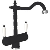 Смеситель для кухни Florentina Ария 333.21H.2113.302 Антрацит — фото 1, Смесители для кухни