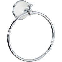 Кольцо для полотенец TW Harmony TWHA015bi/cr Хром — фото 1, Полотенцедержатели