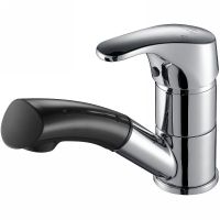 Смеситель для раковины Kaiser City 19366 Хром Черный — фото 1, Смесители