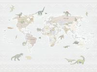 Товар: Фреска детская Ortograf Little Friends 34387 Фактура флок FLK Флизелин (4*3) Бежевый/Разноцветный, Карты/Животные - фото 2 Фреска детская Ortograf Little Friends 34387 Фактура флок FLK Флизелин (4*3) Бежевый/Разноцветный, Карты/Животные — фото 2, Фрески