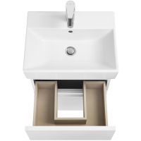 Товар: Тумба под раковину Roca Oleta 50 A857638806 подвесная Белый глянец - фото 4 Тумба под раковину Roca Oleta 50 A857638806 подвесная Белый глянец — фото 4, Мебель для ванной